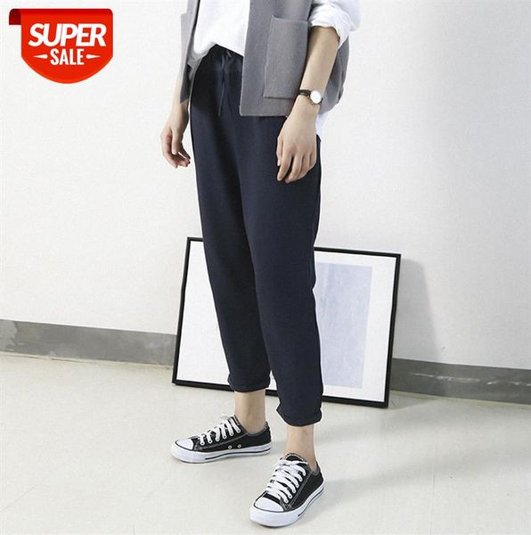 

378-0006 women's trousers wholesale stitching lace-up bf thin cupro #eu3t, Black;gray
