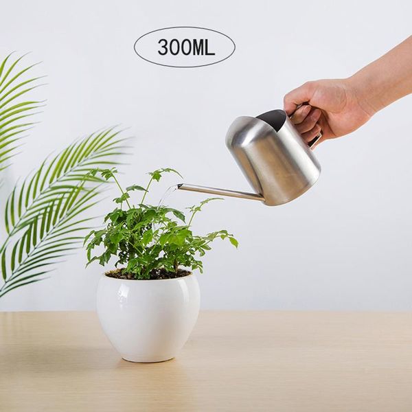 

watering equipments stainless steel can bonsai plants handheld water pot with long spout indoor outdoor flower garden tool