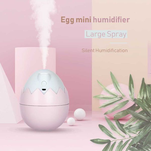 Umidificador Mini Ar condicionado Pequeno Hidratante Aromaterapia Difusor USB LED Mist fabricante para casa e escritório 210724