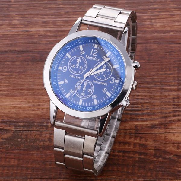 

wristwatches 2021 trend fashion casual men's watch sports personality luxury stainless steel strap quartz student relogio wrist, Slivery;brown