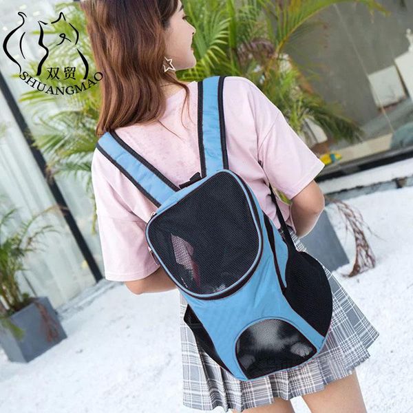 

cat carriers,crates & houses shuangmao pet dog backpack travel carrier for space double shoulder transport bag puppy handbag carryin