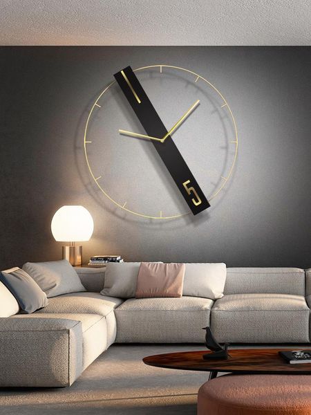 

wall clocks art luxury clock modern design creativity large living room minimalist orologio da parete home decor 60wcc