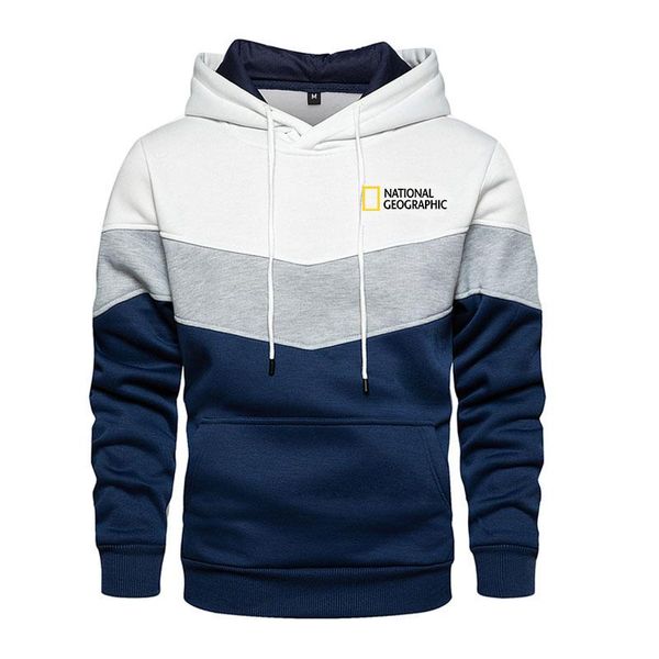 

men's hoodies & sweatshirts 2021 men hoodie brand long sleeve jacket autumn spring leisure fleece warm sportswear thickened sweatshirt, Black