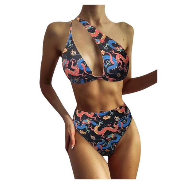 

women's swimwear swimming beach bathing suit bikini high waisted tummy control two piece swimsuit tankini summer female, White;black
