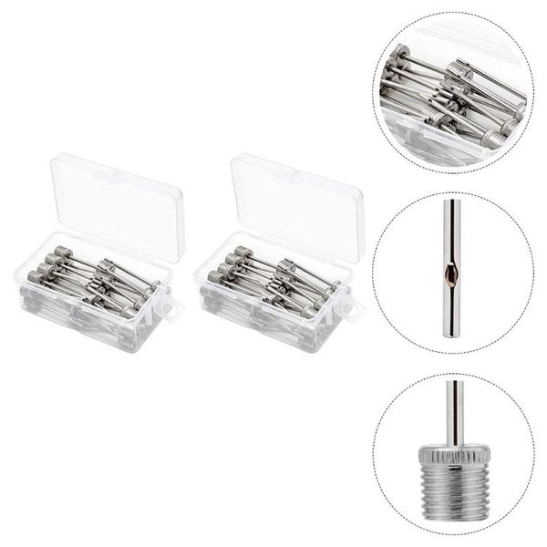 

bike pumps 60pcs pump inflation needle stainless steel inflating needles adapter