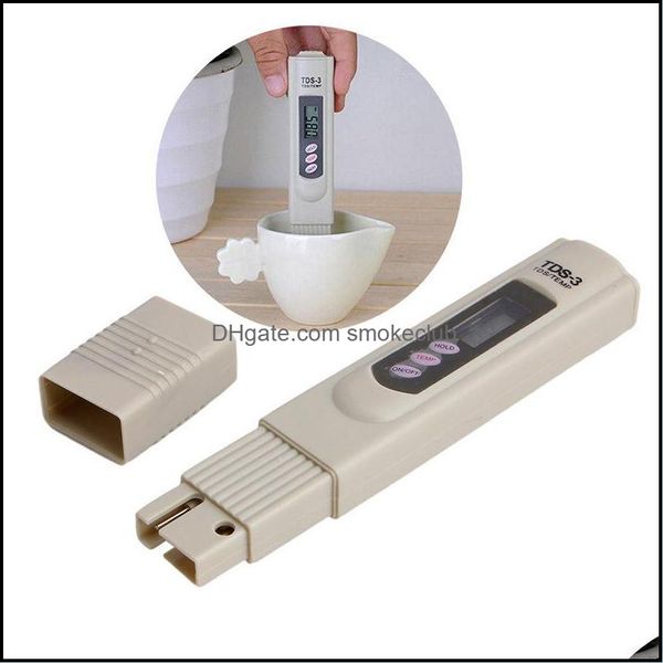 PH-Analysatoren Messanalyseinstrumente Büro Schule Geschäft Industrie Digital TDS-Messgerät Monitor Temp Ppm Tester Stift LCD-Messgeräte S