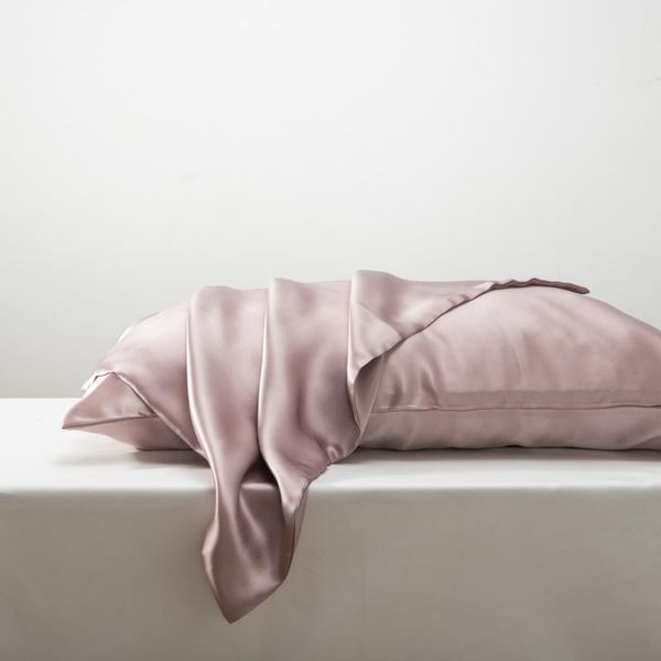 

pillow case toldim 100% pure silk pillowcase real natural mulberry 22 momme