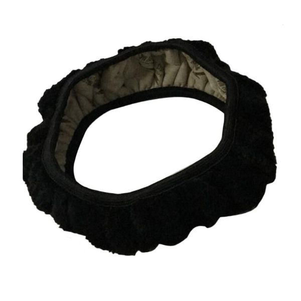 

steering wheel covers novel warm plush winter car cover imitation wool universal auto supplies accessories selling