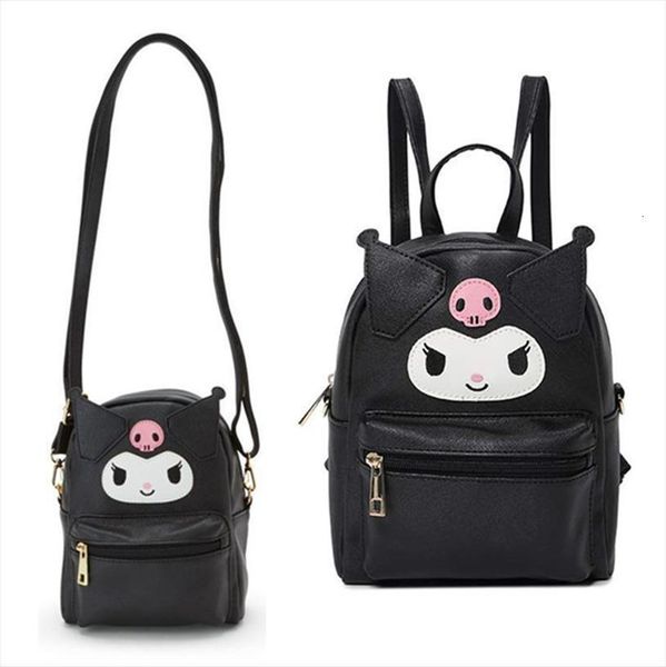 

small cute melody pu leather shoulder messenger bag back pack crossbody bags for women girls sling 30