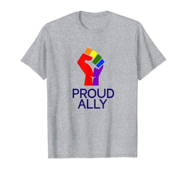 

gay pride ally shirt lgbt shirt friends proud ally t-shirt, White;black