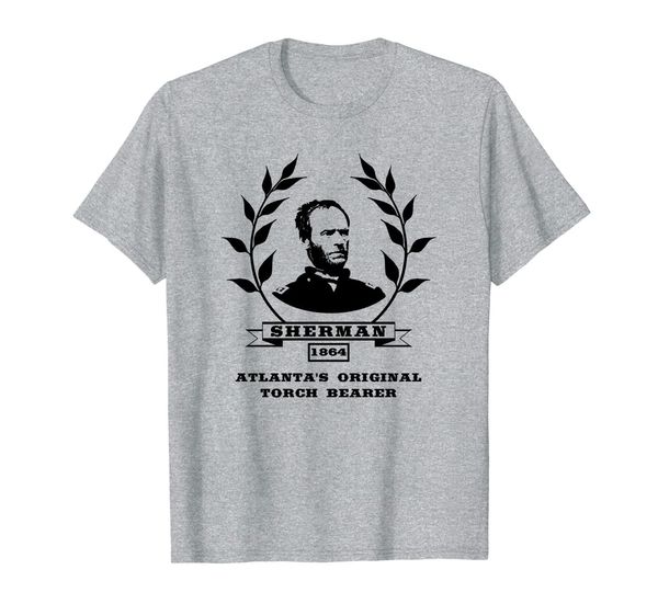 

general sherman atlanta's original torch bearer, White;black