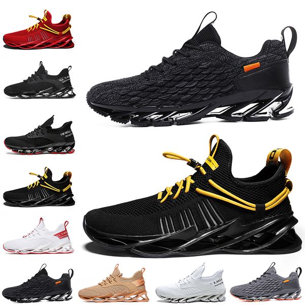 

fashion non-brand men women running shoes blade slip on triple black white all red gray orange terracotta warriors mens trainers outdoor spo