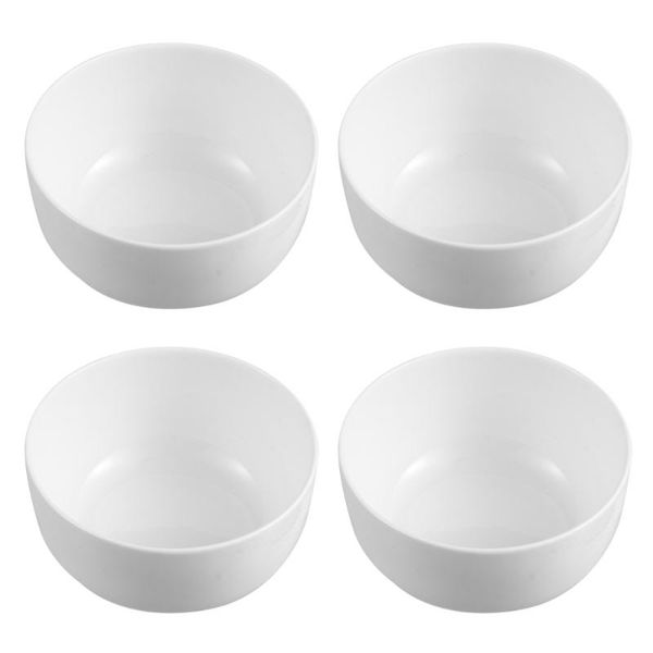 

4pcs 4.5 inch fashion containers simple ceramic noddle bowls rice
