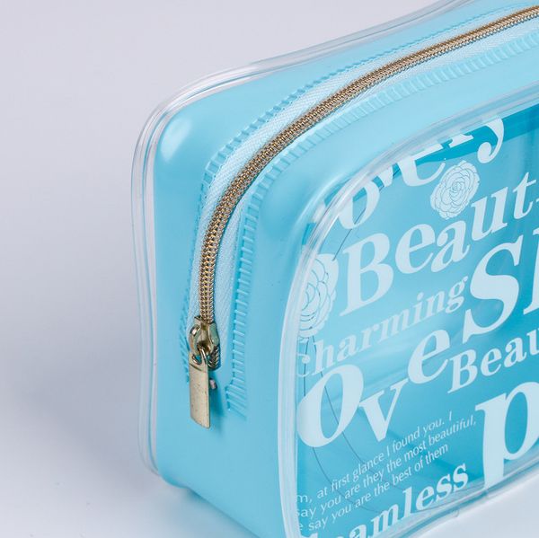 

2020 new portable messenger bag trend color 113ontrast mini shell transparent beach color jelly bag25, Red;black