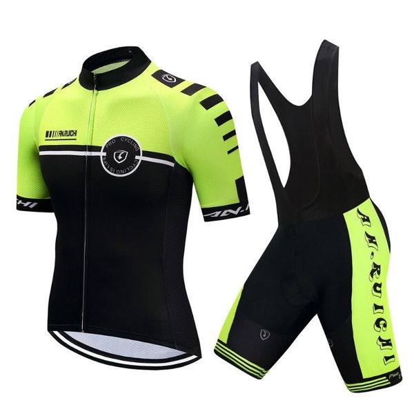 

racing sets short-sleeved overalls cycling jersey set outdoor sports men and women mtb, Black;blue