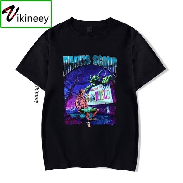 

astroworld mens t-shirt astroworld t shirt hip hop 100 cotton soft camisa hombre tee fashion 210714, White;black