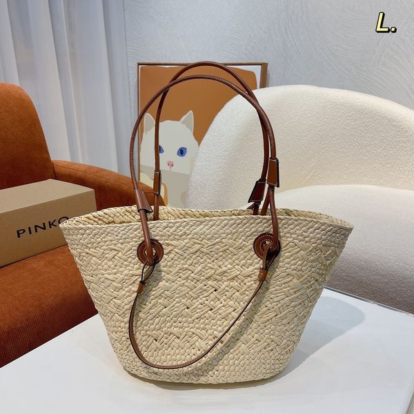 

2022 new peekaboo x-tote straw bag