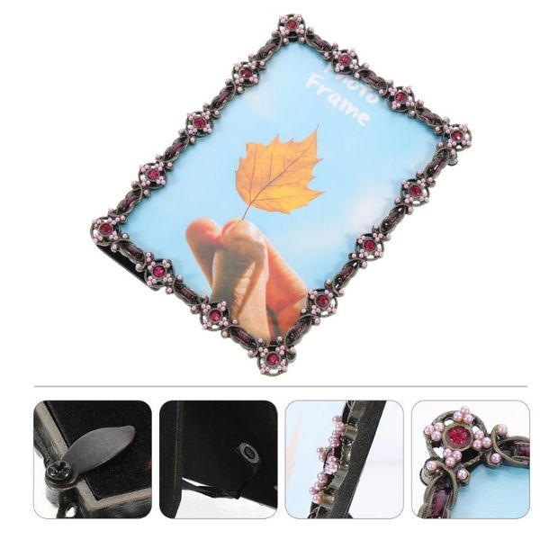 

frames multipurpose 6inch po frame with rhinestone desk ornament for home office