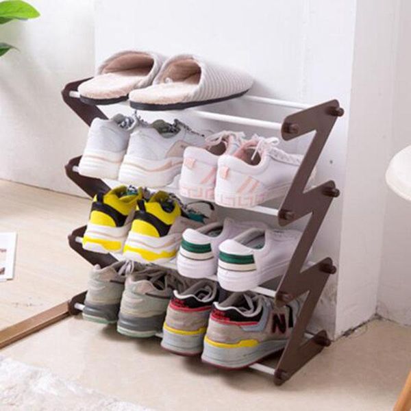 

clothing & wardrobe storage simple shoe rack multi-layer household dust-proof assembly economy bedroom dormitory multi-purpose small save sp