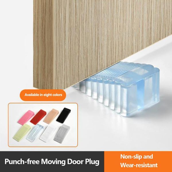 

door catches & closers 1pcs creative safety ssilicone anti-skid, windproof sdoor door rear retainer anti-collision