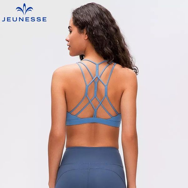

jeunesse crisscross training fitness sport bras women buttery soft skinfriendly workout gym yoga bra exercise outfit