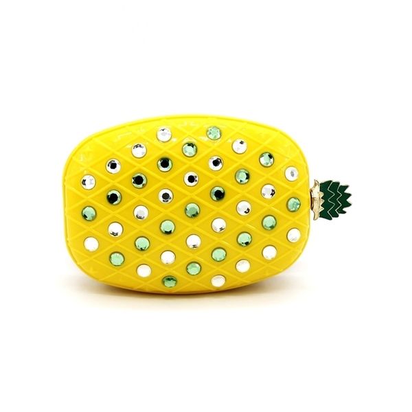 

new acrylic fruit pineapple banquet hand bag
