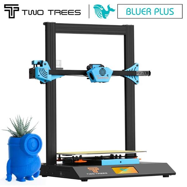 

printers twotrees 3d printer bluer plus diy kit resume power failure large print size bl touch screen auto level dual pei magnetic build