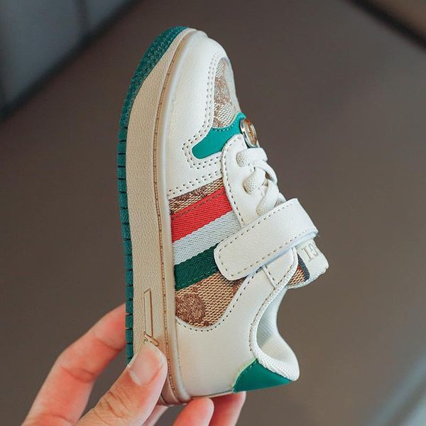

enfant chaussures kids shoes breathable comfortable german bambino sneakers boys girls toddler shoes children 1-6 years skateboard209s, Black