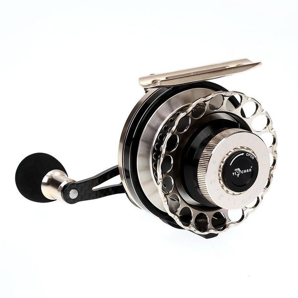 

raft fishing reel cnc slow down sea wheel magnetic slowdown micro lead wheels speed ratio: 3.8: 1 baitcasting reels