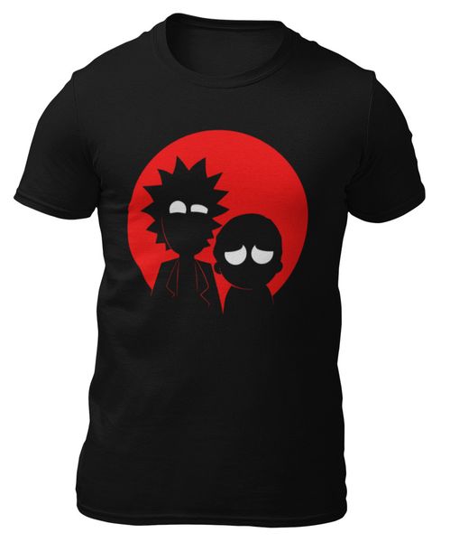 

t-shirt-rick and morty-t-shirt -, White;black