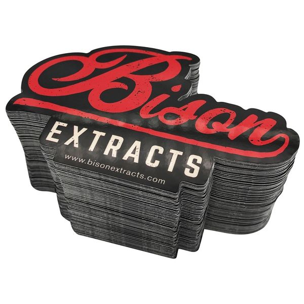 

custom die cut sticker polyester paper waterproof adhesive label printing with any shape for wholesale