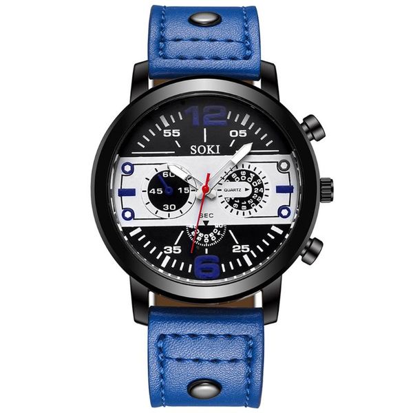 

wristwatches fashion 2021 men's watches creative personality quartz belt watch wristband male relojes, Slivery;brown