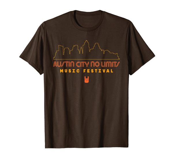 

austin city of texas no limits 2019 music festival t-shirt, White;black