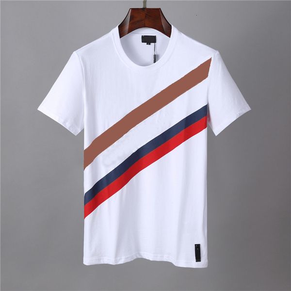 

men's t shirts round neck te solid color summer cotton letter printing shirt short-sleeved men and women half-sleeved multiple colour, White;black