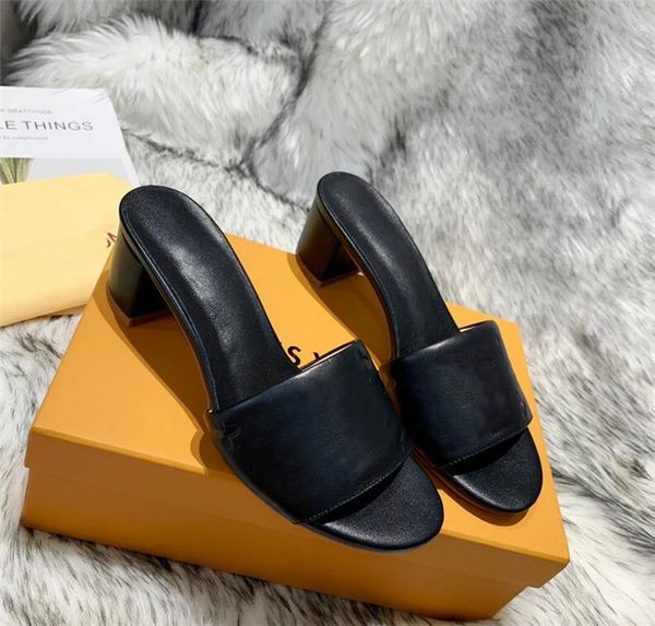 

sandals fashion men women flat base casual man woman beach slippers leather shoes flip-flops comfortable sandal l21746, Black