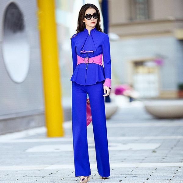 

women's suits & blazers occupation slim small suit the style spring clothing knitwear coat with falbala and slide fastener, White;black