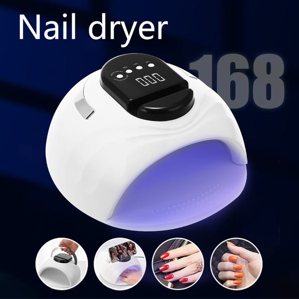 

nail dryers 2021 lamp for manicure uv led 168w 42pcs lamps polish dryer light gel professional ice nails