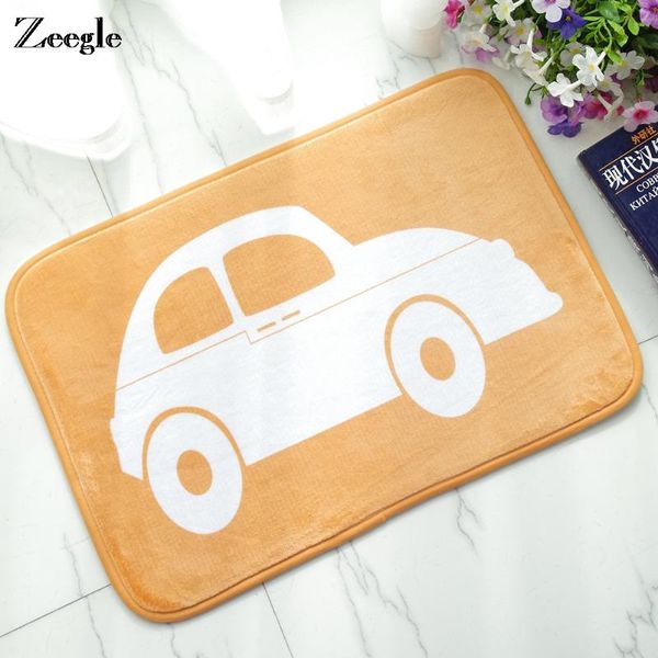 

carpets zeegle non-slip bath mats bathroom floor carpet absorbent kitchen area rug european style flannel corridor mat welcome doormats