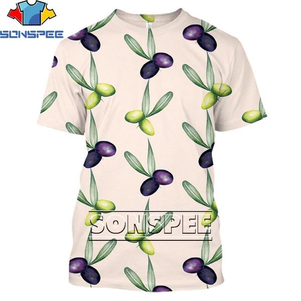 

men's t-shirts sonspee leaf pattern stitching style 3d printing men women's t-shirt summer personality street casual o'neck s, White;black