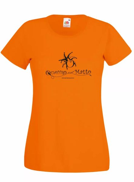 

t-shirt women qlm_03 four with crazy asylum musical travelling band, White;black