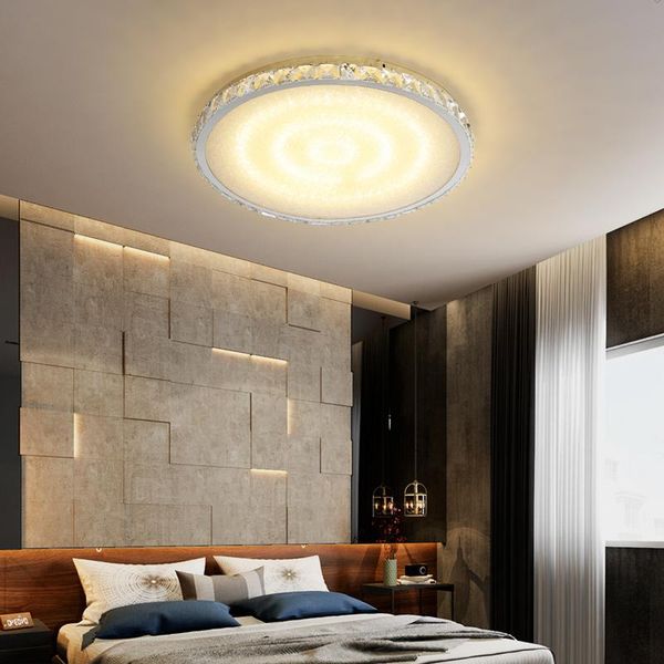 

ceiling lights nordic golden and white crystal led modern living room dining bedroom decoration