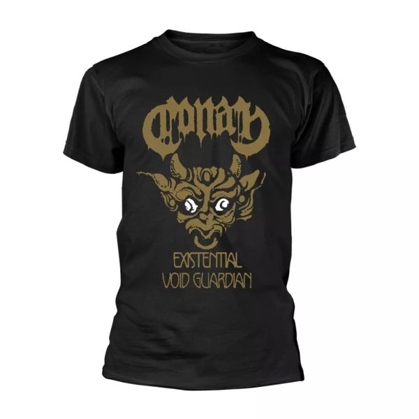 

conan existential void guardian official t-shirt men unisex, White;black