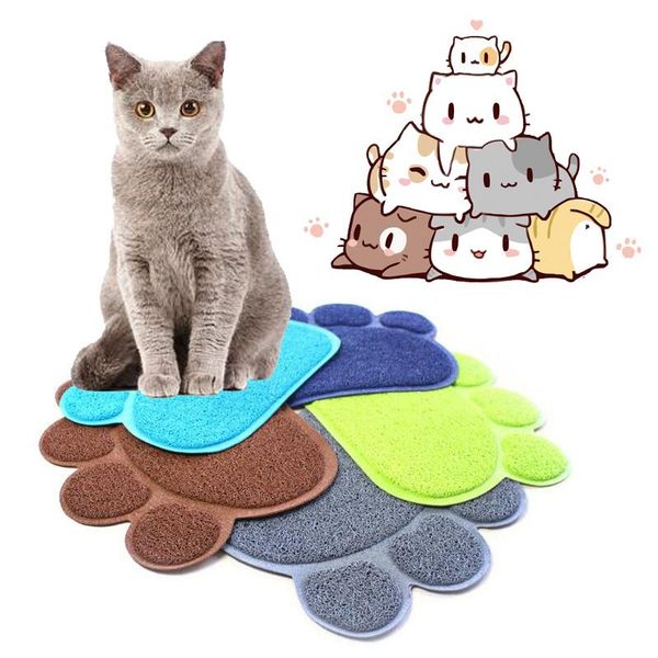 

cat beds & furniture print pad dog litter mat pet puppy kitty dish feeding bowl placemat anti-skid waterproof sleeping toilet mattress rug