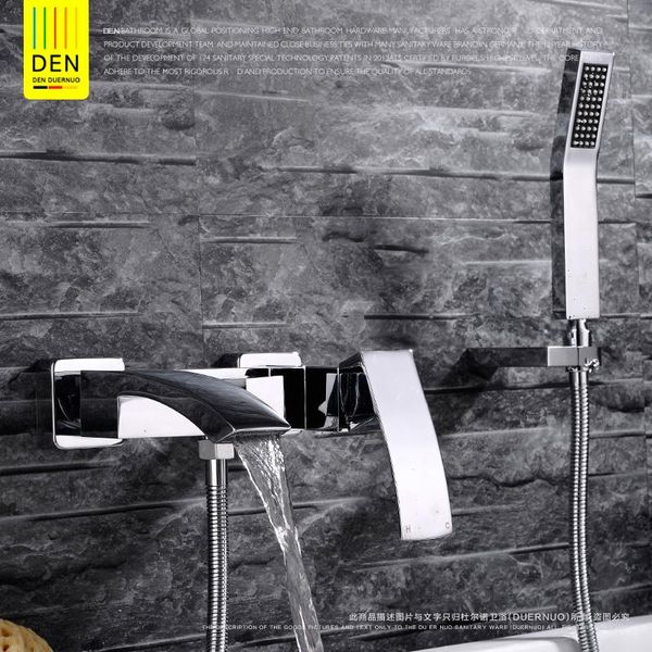 

bathroom sink faucets the german copper wall type waterfall shower faucet triple cold water mixing valve set