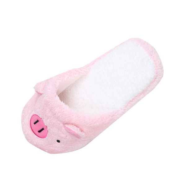 

lovely pig home floor soft stripe slipper female shoes cotton #10 slippers, Black