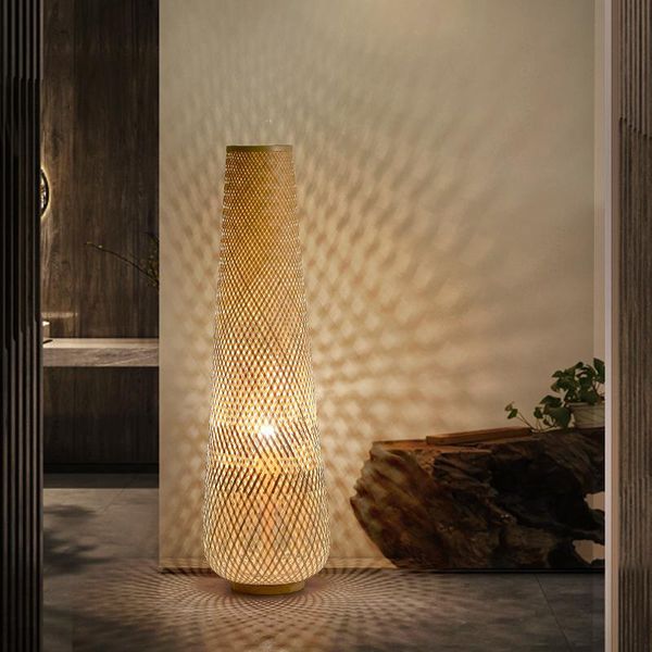 

floor lamps customized nordic living room lamp bedroom chinese bamboo bedside table corner japanese