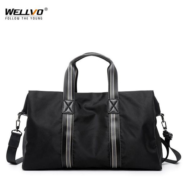 

duffel bags 2021 fashion versatile canvas travel bag carry on luggage man's large tote weekend crossbody xa258wc