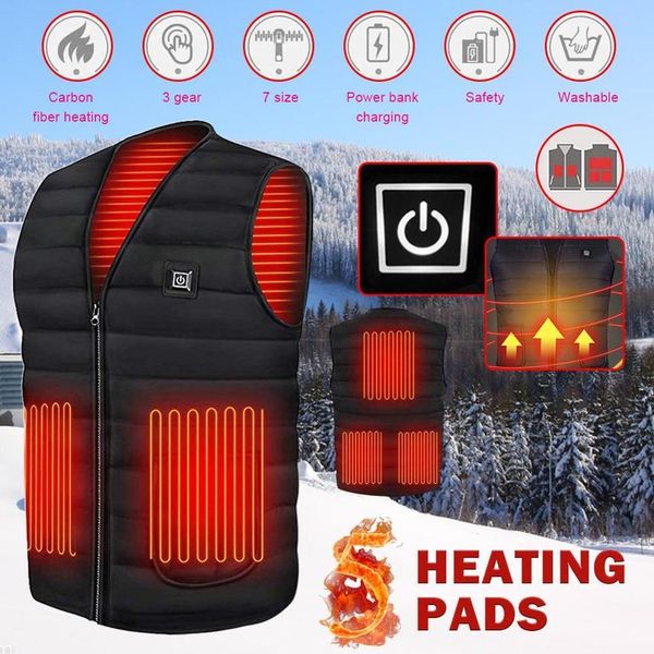 

zone 5 can heat men's vt, outdoor electric heating suit, camping, hunting, usb, wt, Black;white