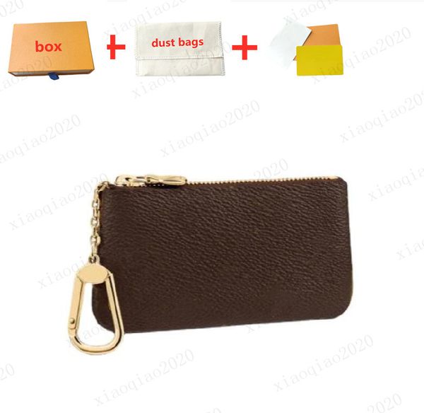 

france style coin pouch pochette men women lady leather coin purse ring credit card holder key wallets mini wallet with box dustbag, Red;black