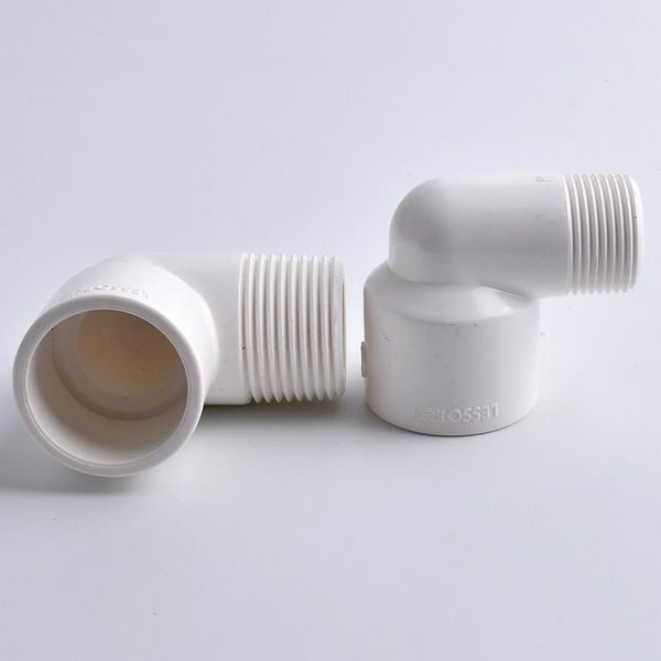 

watering equipments 2~10pcs size 1/2~1'' pvc male thread 90Â° connectors aquarium fish tank garden irrigation hydroponic frame adap